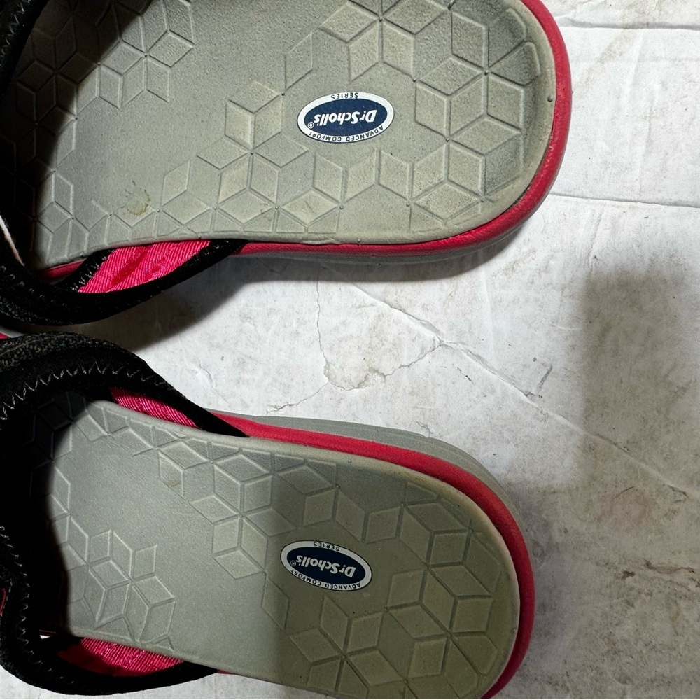 Dr SCHOLL'S NEW Comfort‎ Memory Sole Lightweight Sandal Slides Shoes Fabric Arch - Picture 10 of 14
